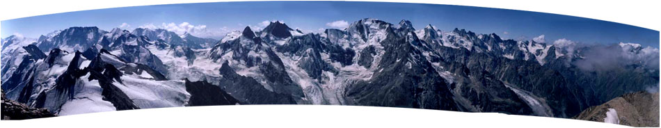 Панорама ГКХ с вершины Курмычи